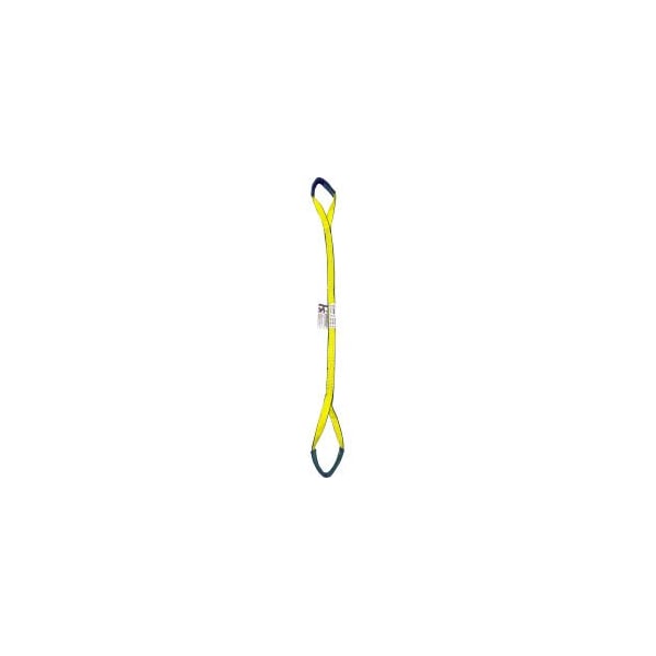Lift America 12' Poly Web Sling Eye & Eye, 2560/3200/6400 Lbs Cap